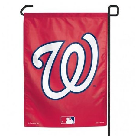 BOOKAZINE Washington Nationals Flag 12x18 Garden Style 2 Sided 3208516113